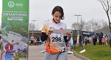 Bursa Yıldırım'da oryantiring yarışması