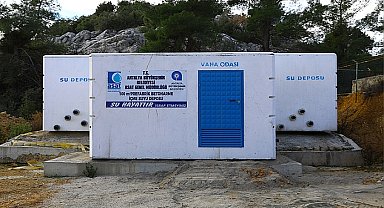 Büyükşehir'den Ağırtaş Mahallesi'ne 100 tonluk içme suyu deposu