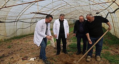 Büyükşehir'den örtü altı üreticiye destek