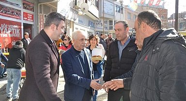 CHP Keşan'dan Miraç Kandili ziyaretleri