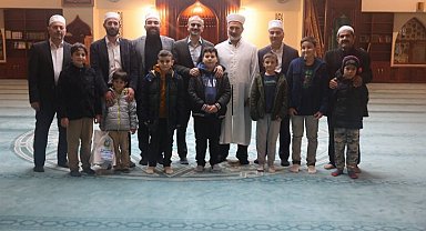 Çiftçi, ilçe sakinleriyle kandil programında buluştu