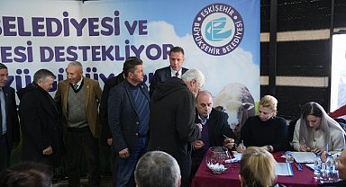 Çiftçiye noter huzurunda destek!