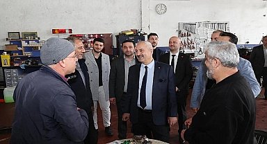 Cumhur İttifakı Başkan Adayı Büyükgöz Kocabeton Sanayi'de