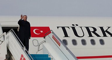 Cumhurbaşkanı Erdoğan Mısır'a gitti