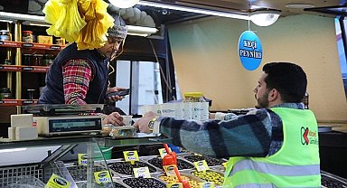 Derince'de pazar esnafına sıcak sabah çorbası