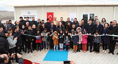 DEÜ'den Malatya'ya mescit desteği