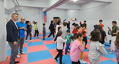 Düzağaç Kültür Merkezi'nde taekwondo dersleri başladı