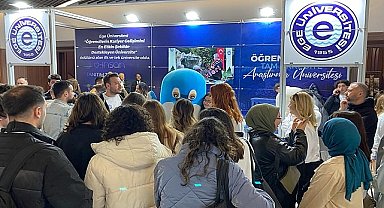 EGEKAF 24'te yerini alan Ege Üniversitesi standına yoğun ilgi