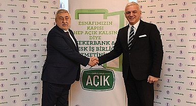 Esnafın kapısı hep açık kalsın diye Şekerbank'tan TESK iş birliği