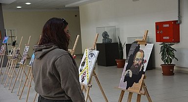 EÜ İletişim Fakültesinde “Uluslararası Kolaj Sergisi