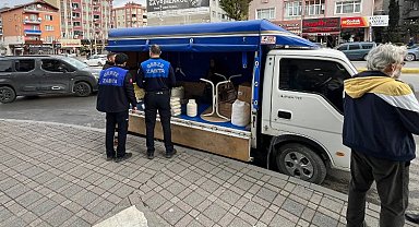 Gebze Zabıtası'ndan 'seyyar' denetimi