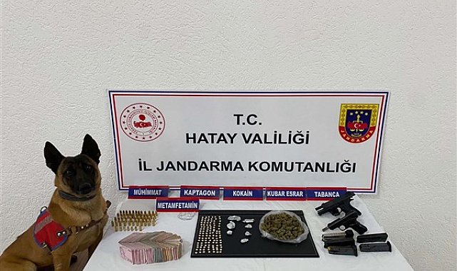 Hatay'da uyuşturucu operasyonu
