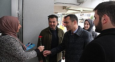 İbrahim Şirin, vatandaş ve esnaflarla iç içe