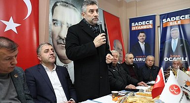 İlhan Ocaklı: "Şile'mizde yapacak çok işimiz var"