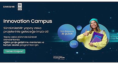 ''Innovation Campus'' Programı kapsamında genç kadınlara özel açılan yeni yapay zeka sınıfının başvuruları başladı