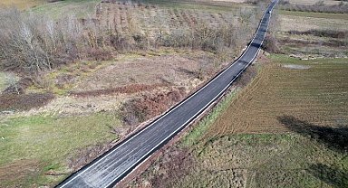 Kandıra Akçakese-Boşnaklar yolunda üstyapı tamam
