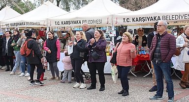 Karşıyaka'da “Sevgililer Günü Pazarı