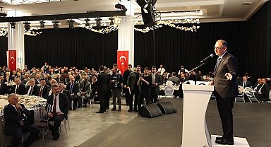 Kayseri protokolü iş insanlarıyla buluştu