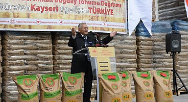 Kayseri tarımda Başkan Büyükkılıç'ın desteği ile yükseliyor