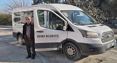 Kemer Belediyesi'nden hastalara ücretsiz servis