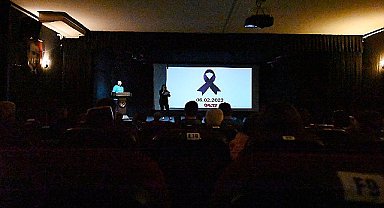 Kemer'de 6 Şubat anma etkinliği