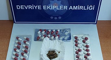 Keşan'da metruk binada uyuşturucu operasyonunda 5 kişi yakalandı