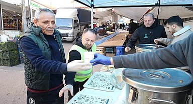 Kocaeli Büyükşehir'den çorba ikramına devam