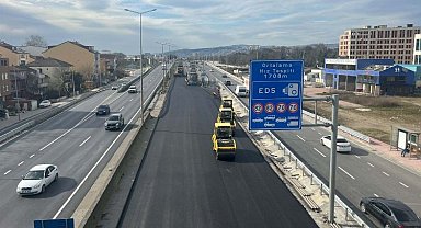 Kocaeli stadyum yolunda İstanbul istikameti trafiğe açıldı