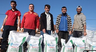Kocaeli'de çiftçiye tohum ve gübre desteği