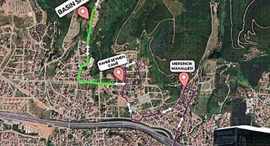 Kocaeli'de Hat 90'ın son durağı değişti