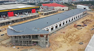 Kocaeli'de yeni hal binası gün sayıyor