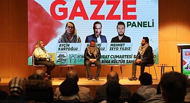 Konya Okulu'nda "Yitirilen İnsanlık Ve Gazze" paneli 