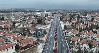 Konya'da Necmettin Erbakan Caddesi'nin bir etabı daha hizmete alındı