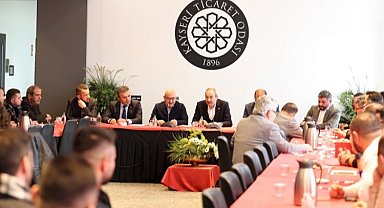 KTO'da sigorta acenteleri dertlerini Cıngı'ya anlattı