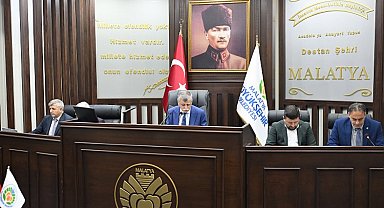 Malatya'da Büyükşehir Belediye Meclisi toplandı