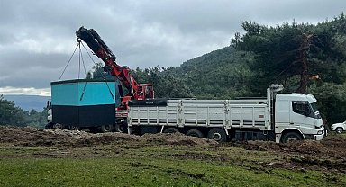 Manisa Akhisar'da Kurtulmuş'a yeni içme suyu deposu