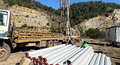 Manisa Taşkuyucak'ta sondaja devam