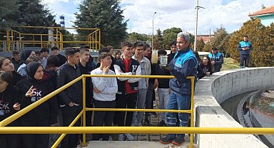 Manisa'da bu kez öğrenciler Kula AAT'yi gezdi