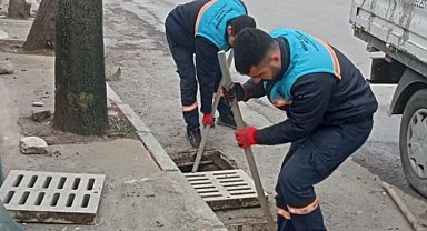 Manisa'da yağışlara karşı önlem