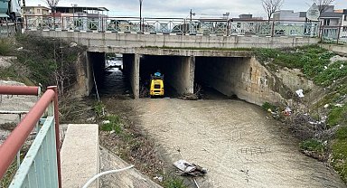 MASKİ'den dere ve menfez temizliği