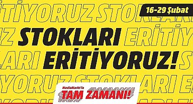 MediaMarkt'ta Stokları Eritiyoruz Kampanyası Başladı!