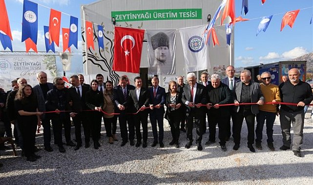 Muğla'da Bafa Zeytinyağı Üretim Tesisi açıldı