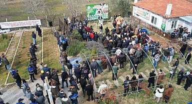 Muğla'da üreticilere fidan dağıtımına başladı