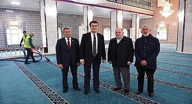 Osmangazi'deki camilerde Ramazan hazırlığı