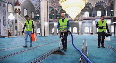 Osmangazi'de camiler tertemiz ve hijyenik