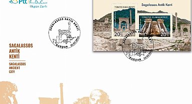 PTT'den Sagalassos Antik Kenti'ne özel pul