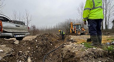 Sakarya Akyazı'da 6 bin metrelik hat yenileniyor