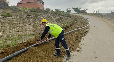 Sakarya Geyve'de bin 500 metrelik yeni içme suyu hattı