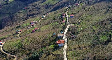 Saray Mahallesinde beton yol sevinci