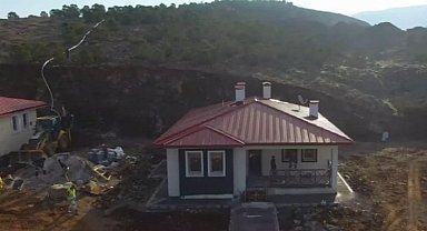 Şehit ailesine evi bu hafta teslim edilecek